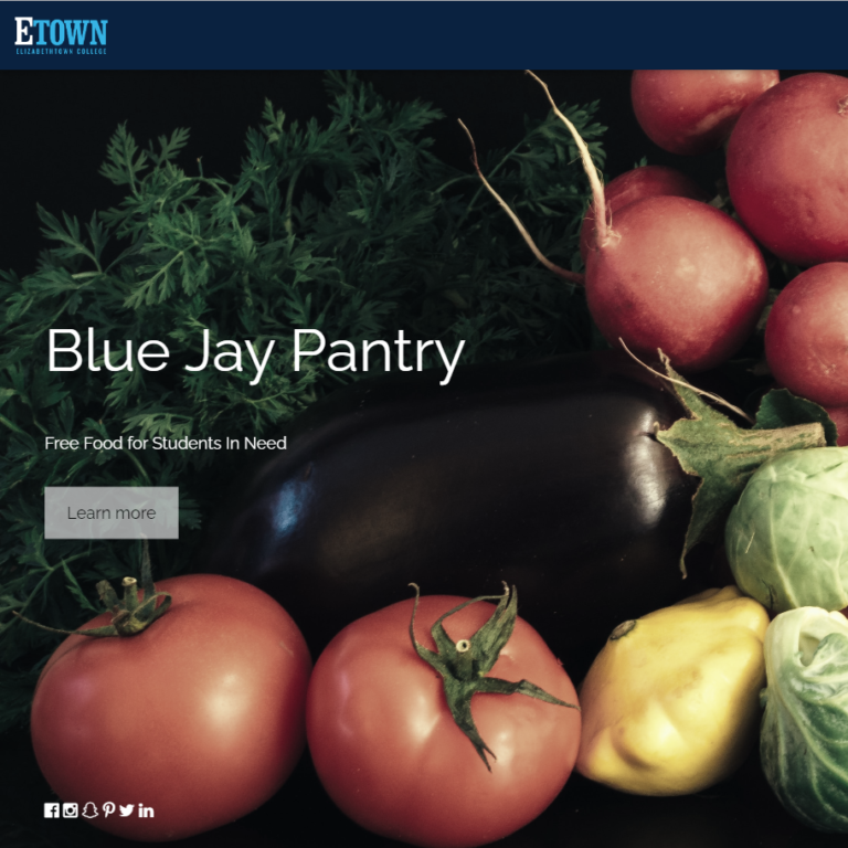 Blue Jay Pantry Website